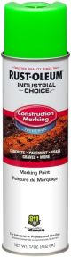 Rust-Oleum IC Fluorescent Green Water-Based  Precision Line Marking Paint 17oz