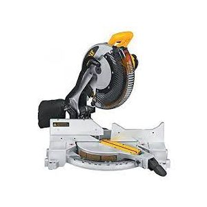 DEWALT 12-Inch Miter Saw, 15-Amp, Single Bevel, Compound