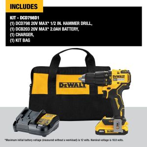 Dewalt 20V MAX Brushless Cordless 1/2