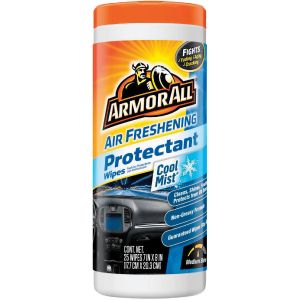 Armor All Cool Mist Scent Air Freshening Protectant Wipe 25ct