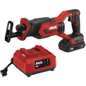 Skil 20V Compact Reciprocating Saw w/2 Ah Battery & Charger