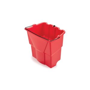 Rubbermaid Wavebrake  18 Qt/4.5 Gal Dirty Water Bucket Red