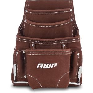 AWP 10-Pocket Suede Tool Pouch