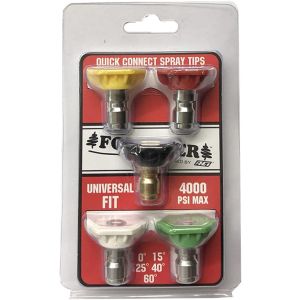 Pressure Washer Nozzle Set 5pc 4000PSI