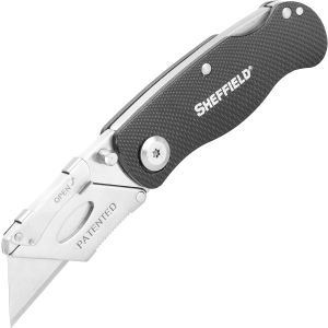 Lockback Utility Knife Black