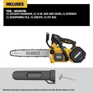 Dewalt 60V MAX Top Handle Lithium-Ion 14