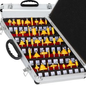 LEATBUY Router Bit Set 1/4
