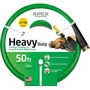 Apex Heavy Duty Ultra Flexible Garden Hose 5/8