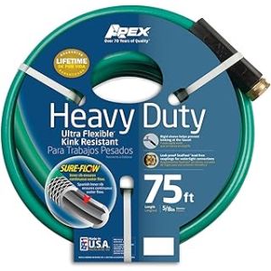 Apex Heavy Duty Ultra Flexible Garden Hose 5/8