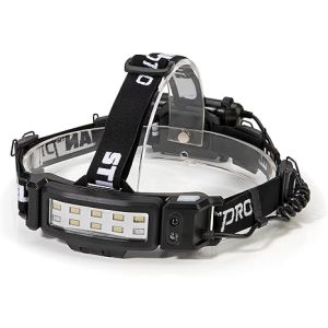 Steelman Pro Slim Profile Motion Activated LED Headlamp w/Red LED Night Vision