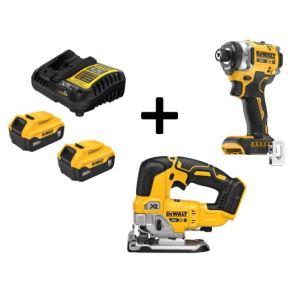 Dewalt 20V Max XR Jig Saw & 1/4