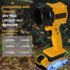 Cordless Leaf Blower Turbo Function Compatible w/Dewalt 20V Battery 125MPH 430CF