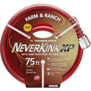 Neverkink Xtreme Performance Farm and Ranch Hose 75' x 3/4