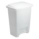 Bin - 33Qt Step on Waste Bin White - RUBBERMAID