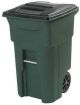 64 Gallon 2 Wheel Trash Bin - TOTER