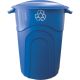 32 Gallon Blue Recycle Bin - UNITED SOLUTIONS