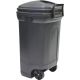 34 Gallon Wheeled Rectangular Trash Can - UNITED SOLUTIONS