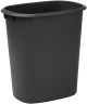 10 Qt Waste Bin Black - UNITED SOLUTIONS