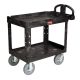 Rubbermaid HD Utility Cart 24 x 36 w/panel