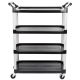 Rubbermaid Xtra Open Sided 4 Shelf Cart