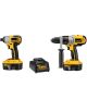 DEWALT-Drill - Hammer 18V / Impact Drill Combo