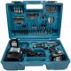 MAKITA-Drill - Cordless Hammer Driver w/74pc Bit Set