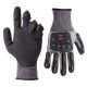 CLC Knit Cut & Impact Resistant Level 5 with Sandy Nitrile Palm Gloves