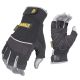 Dewalt Fingerless Perforated Glove Palm Overlay