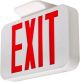 Exit Sign Modern Design - Red; LED; White; Battery Back Up