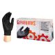 Gloveworks Black Nitrile Powder Free Gloves - Large
