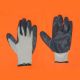 Grey Nitrile White Knit Coated Gloves 300