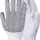 PVC Polka Dot Gloves Single Side L/XL