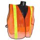 Radians Safety Vest Orange Mesh 3M Reflective Tape