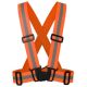 Reflective Elastic Strap - Orange