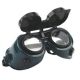 Round Welding Goggles with flip cover