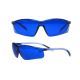 Safety Glasses - Blue Lens, Blue Frame