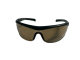 Safety Glasses - Brown Lens, Black Frame