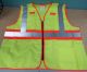 Traffic Vest 300 Denier - 3M Silver Reflective- Yellow Zip - 6 Pocket - Yellow L