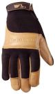 Wells Lamont Grips Gold Grain Cowhide Padded Palm Patch - Large