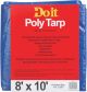 Blue Light Duty Tarpaulin 8' x 10'