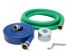 Abbot Rubber ID PVC Suction Hose Kit with PVC Discharge Kit