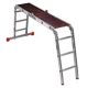 Climb Tek Four Section 300lbs Aluminum Articulate Ladder 4 - 8-16