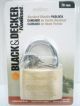 Black & Decker Padlock 70mm Brass