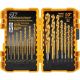 Dewalt 21pc Titanium Pilot Point Drill Bit Set