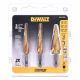 Dewalt 3pc Impact Ready Step Drill Bit Set