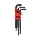 Klein Ball End Hex Key Caddy Metric (1.5 - 10mm)