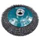 Makita Bevel Brush Crimped 4 1/2