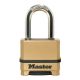 Master Combination Brass Lock Heavy Duty Weatherproof Resettable for Outdoor Use