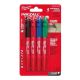 Milwaukee 4pk Colored Fine Point Marker