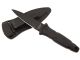 Smith and Wesson Black Rubber Handle Boot Knife